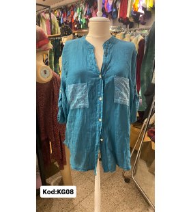 İTALYAN KETEN GÖMLEK KG08