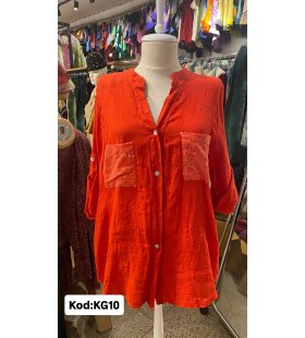 İTALYAN KETEN GÖMLEK KG10