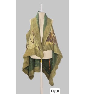 KEÇE KOLSUZ KAFTAN: KF30