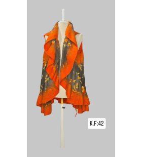 KEÇE KOLSUZ KAFTAN: KF42
