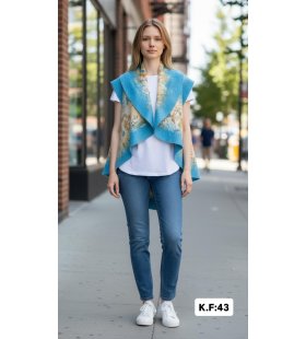 KEÇE KOLSUZ KAFTAN: KF43