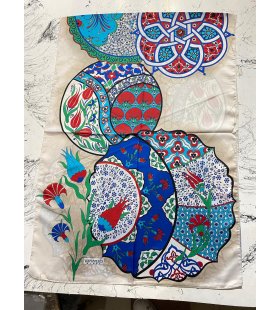 KEÇESİZ İPEKSİ ŞAL KOD: VANENSİS 23