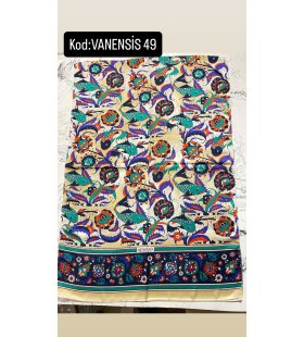 KEÇESİZ İPEKSİ ŞAL KOD: VANENSİS 49