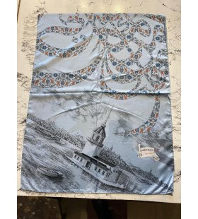 KEÇESİZ İPEKSİ ŞAL KOD:VANENSİS OTTOMAN 102