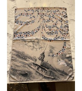 KEÇESİZ İPEKSİ ŞAL KOD: VANENSİS OTTOMAN 104