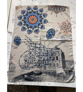 KEÇESİZ İPEKSİ ŞAL KOD: VANENSİS OTTOMAN 105