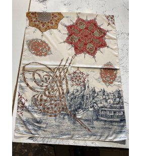 KEÇESİZ İPEKSİ ŞAL KOD: VANENSİS OTTOMAN 107