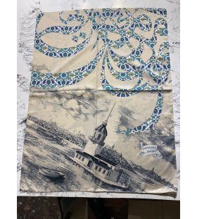 KEÇESİZ İPEKSİ ŞAL KOD: VANENSİS OTTOMAN 80