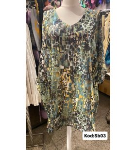 SATEN BLUZ SB3